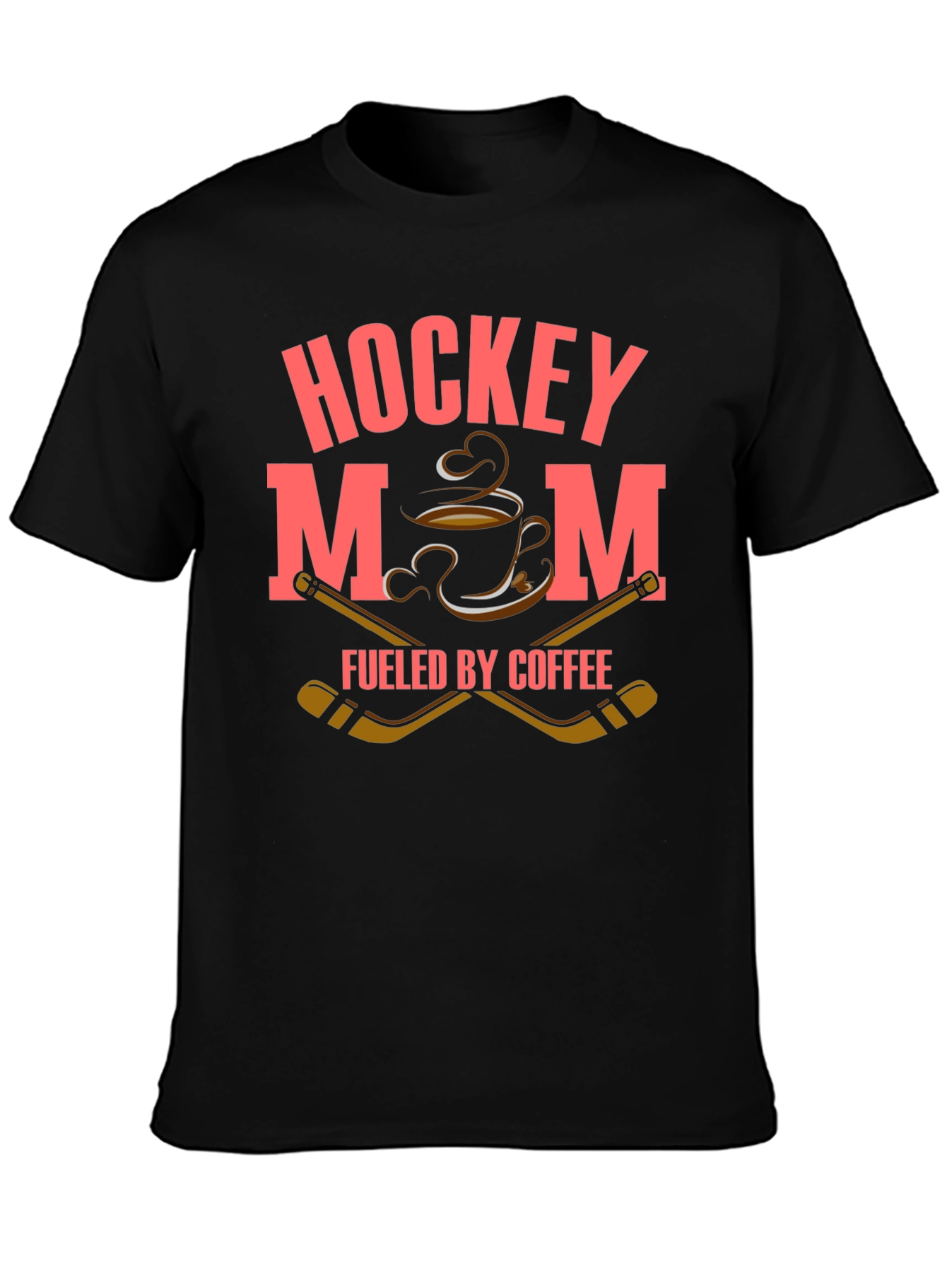 Hockey Mom Fueled By Coffee T-Shirt