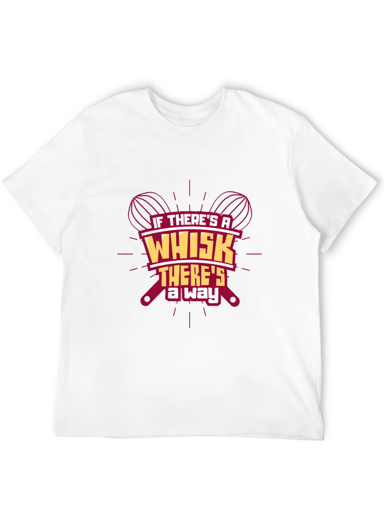 Whisk Way T-Shirt: Bakers Humor Tee