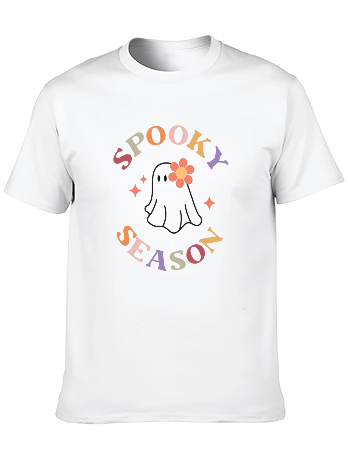 Spooky Season Ghost Graphic Tee