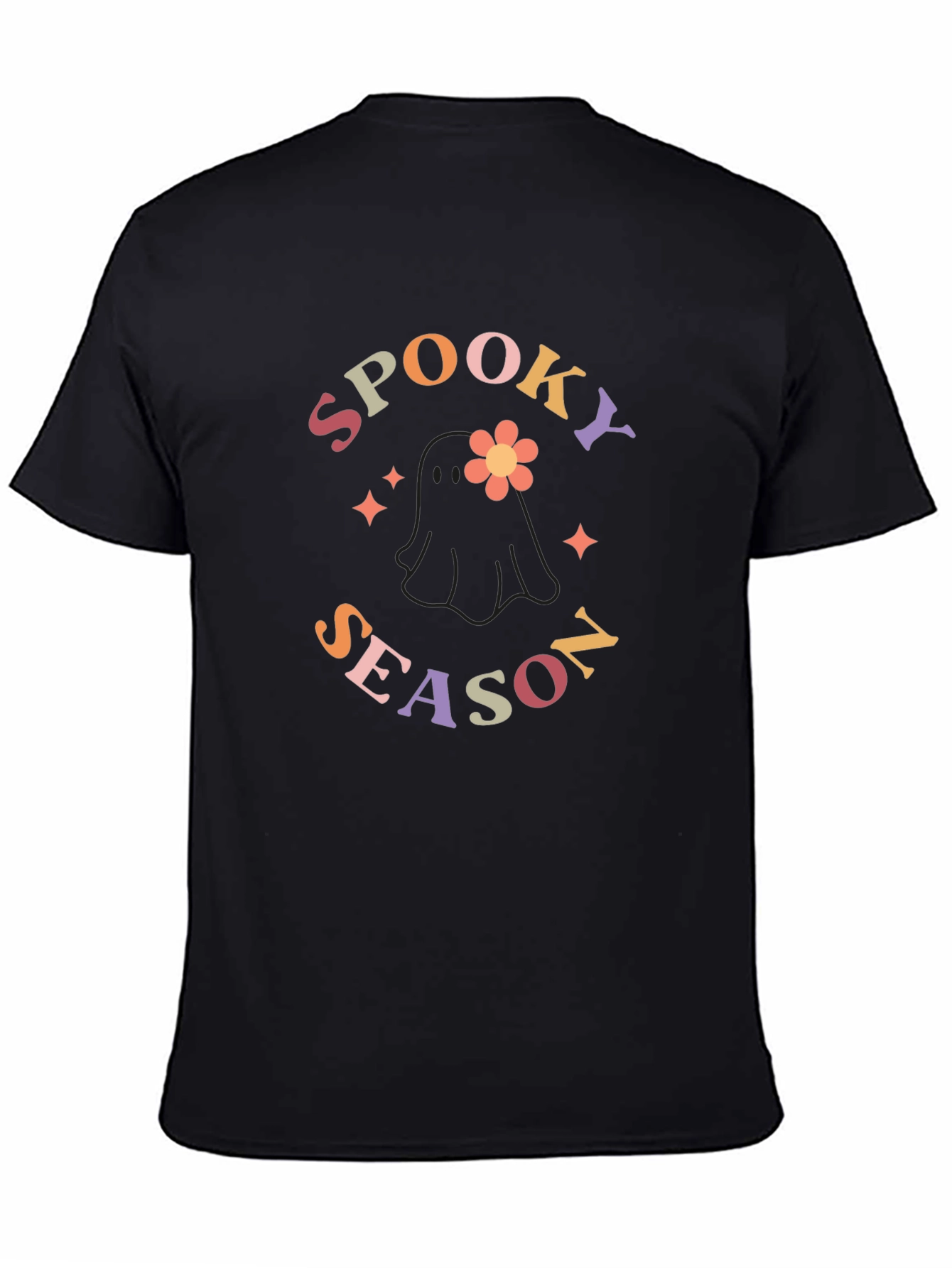 Spooky Season Ghost Graphic Tee
