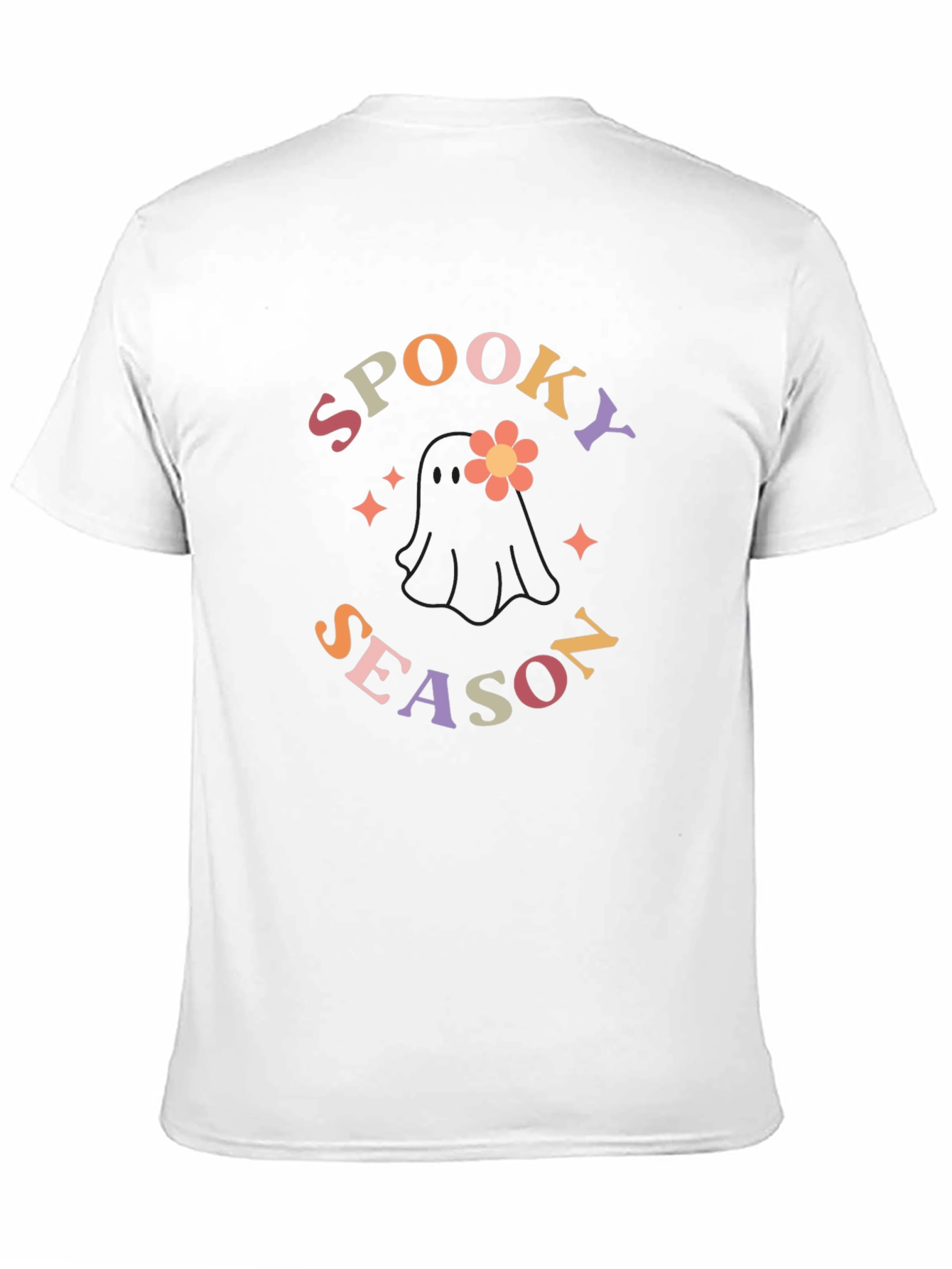 Spooky Season Ghost Graphic Tee