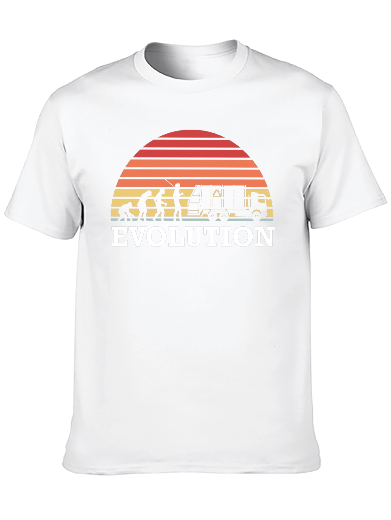 Evolution of Garbage Men T-Shirt
