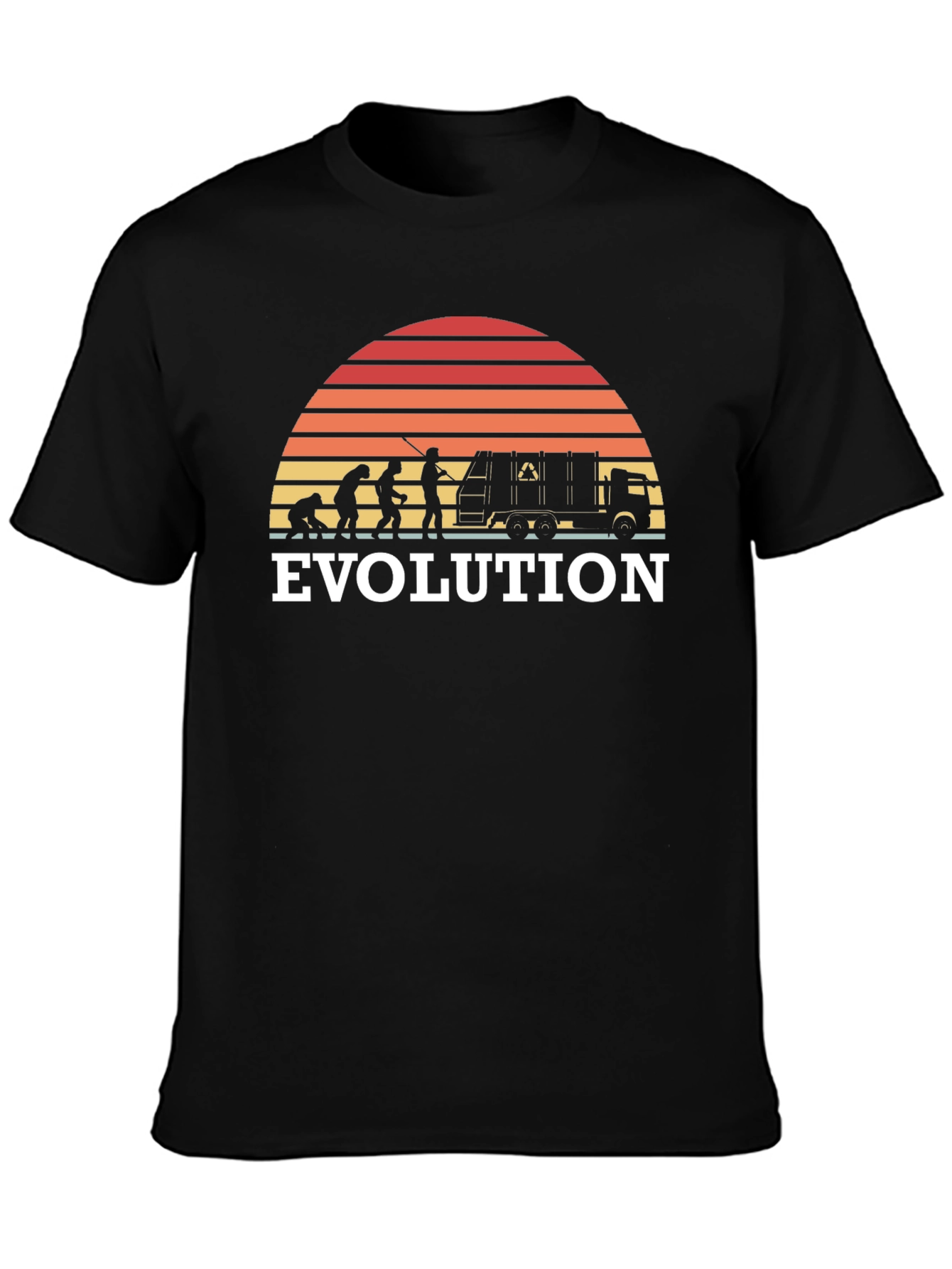 Evolution of Garbage Men T-Shirt