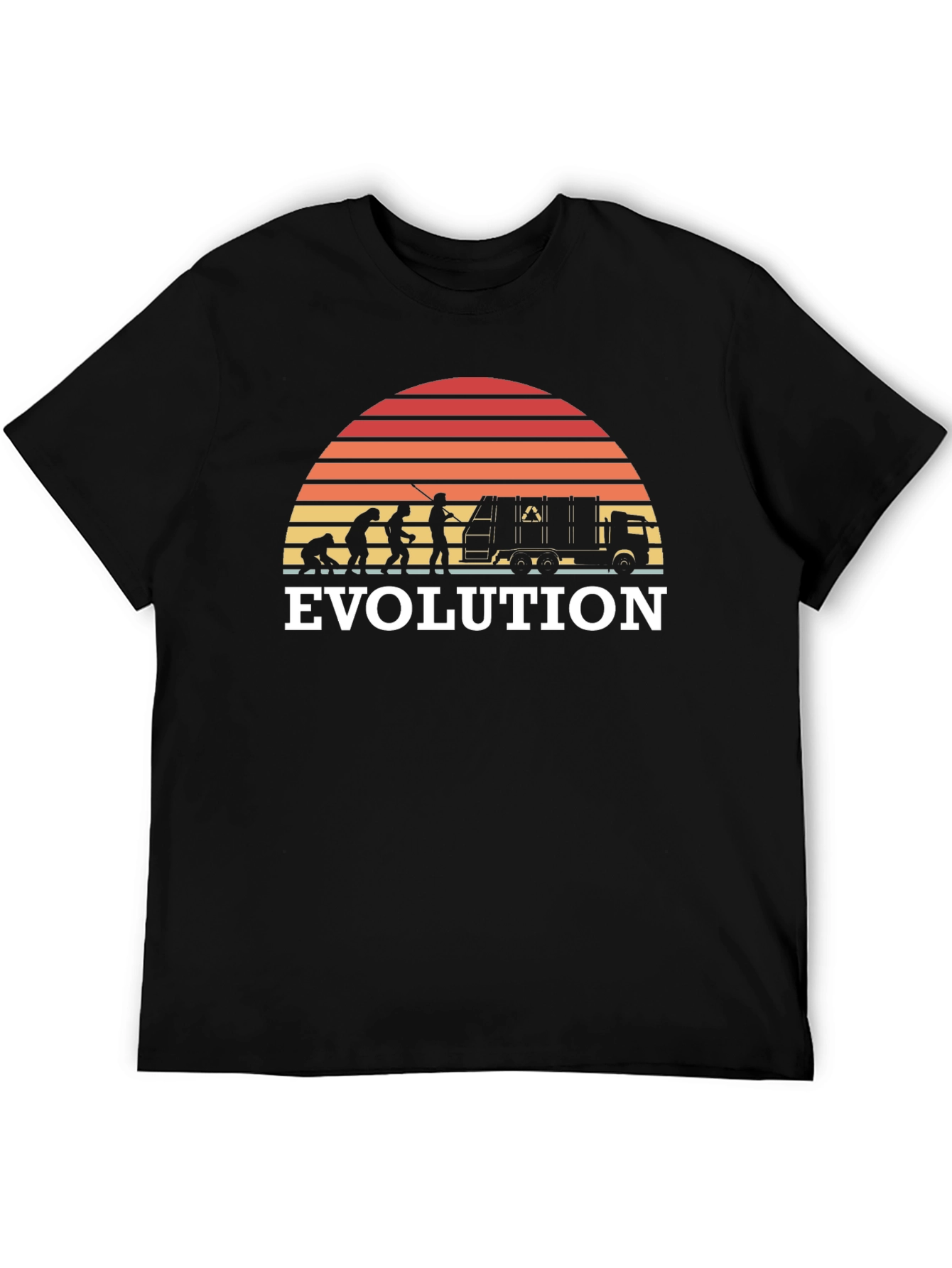 Evolution of Garbage Men T-Shirt