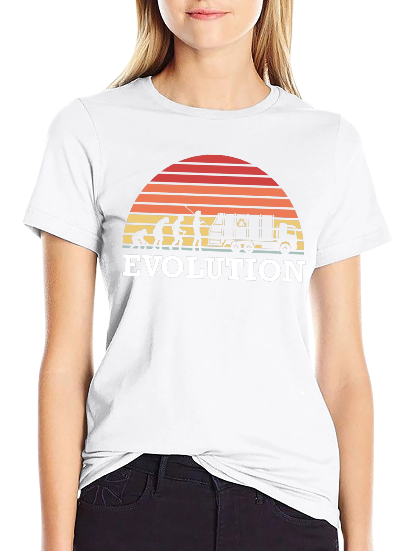 Evolution of Garbage Men T-Shirt