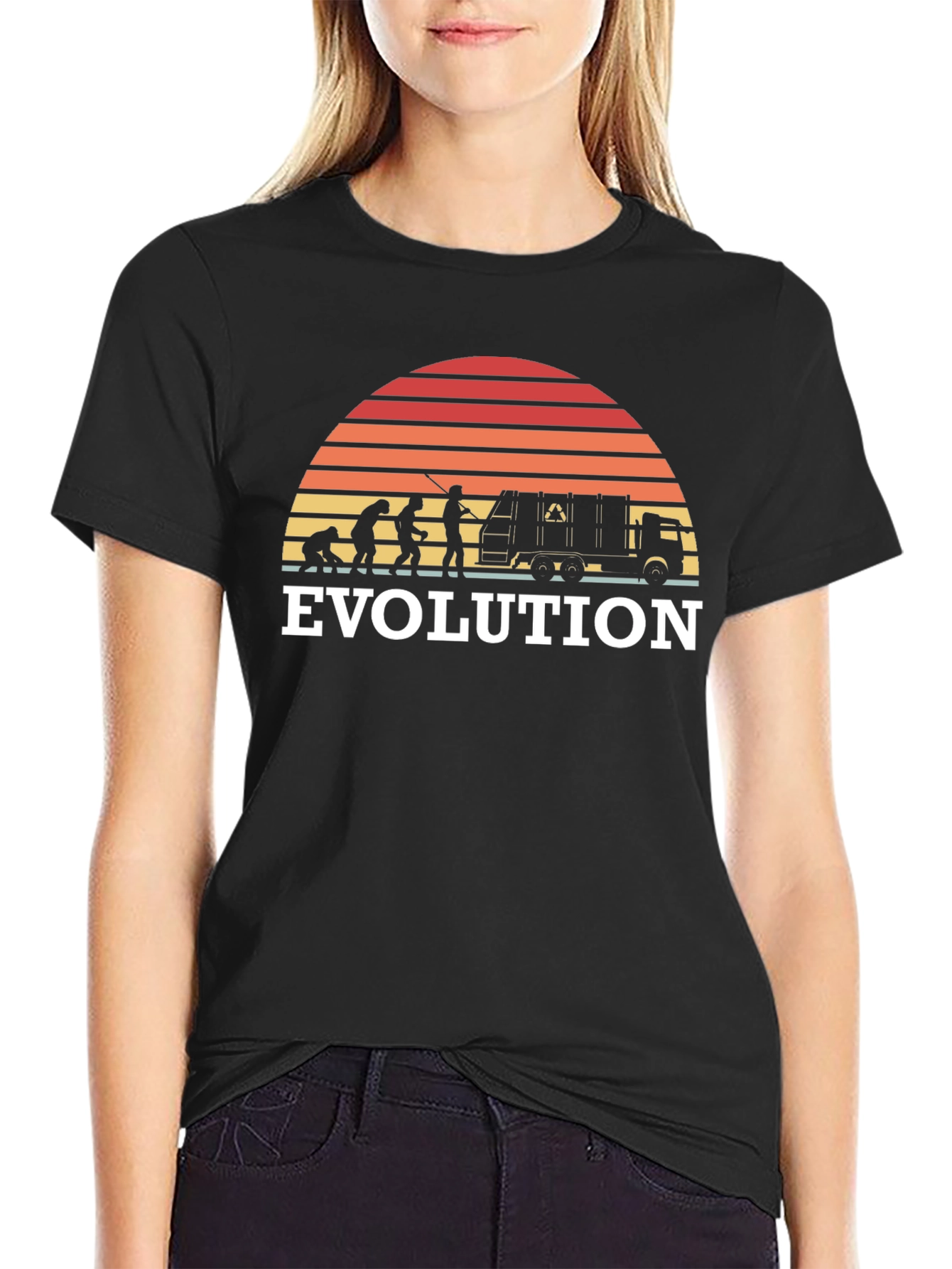 Evolution of Garbage Men T-Shirt