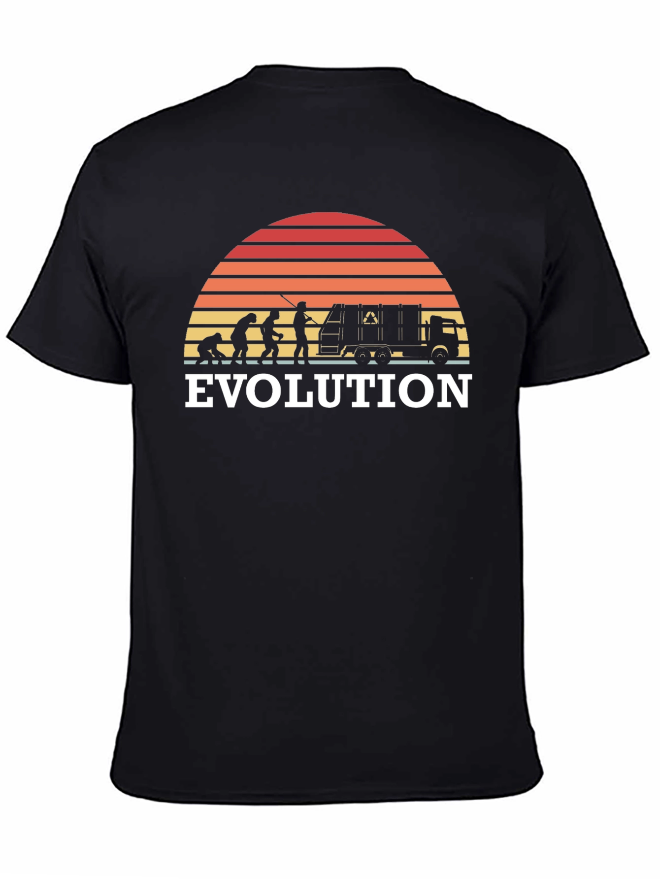 Evolution of Garbage Men T-Shirt