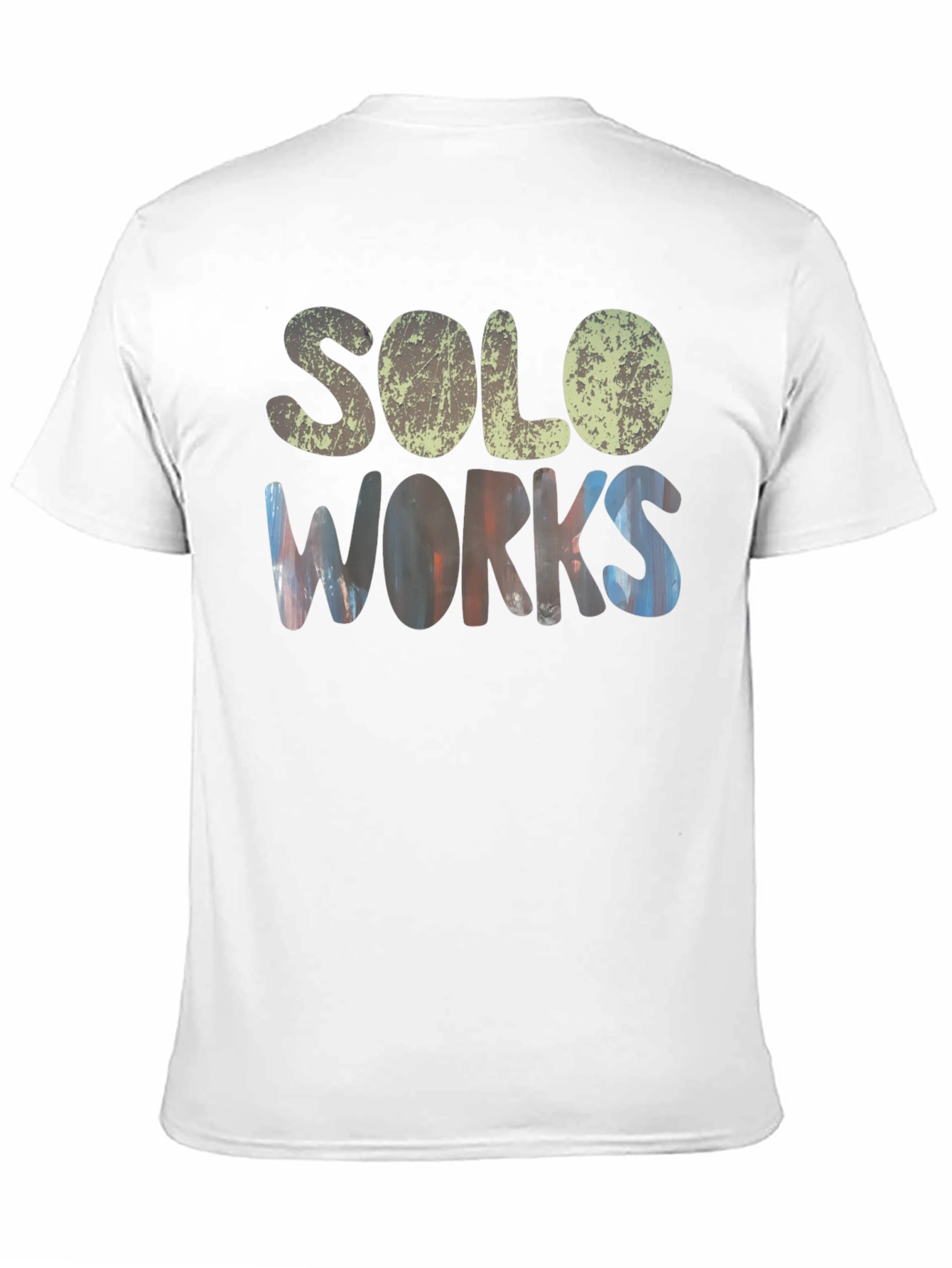 Solo Works Black Graphic T-Shirt
