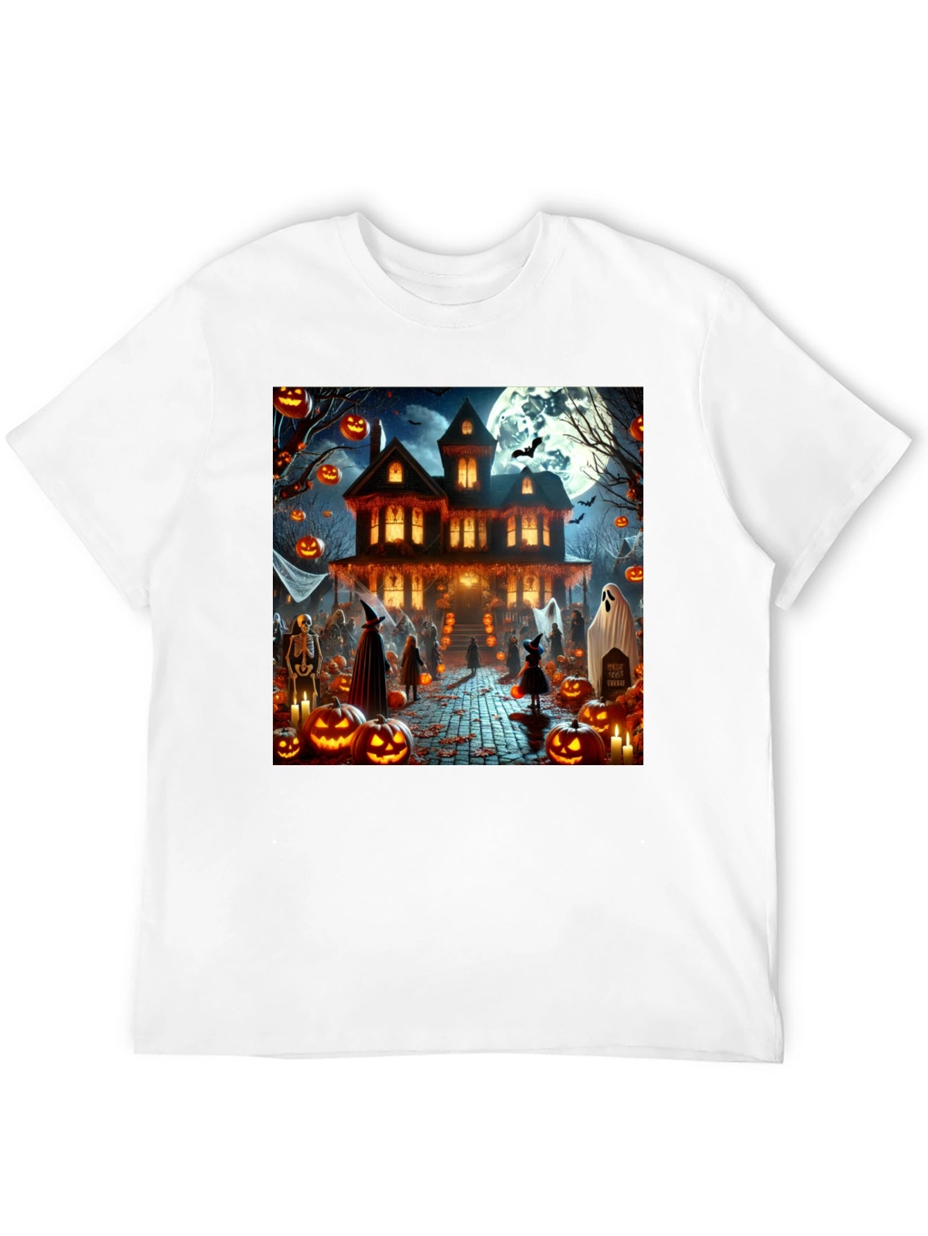 Halloween Haunted House T-Shirt