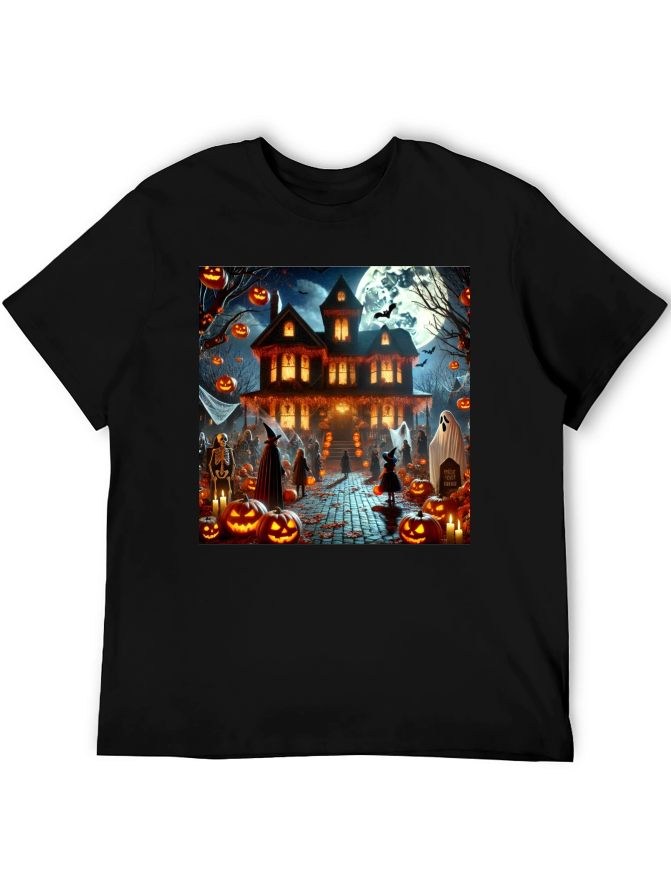Halloween Haunted House T-Shirt