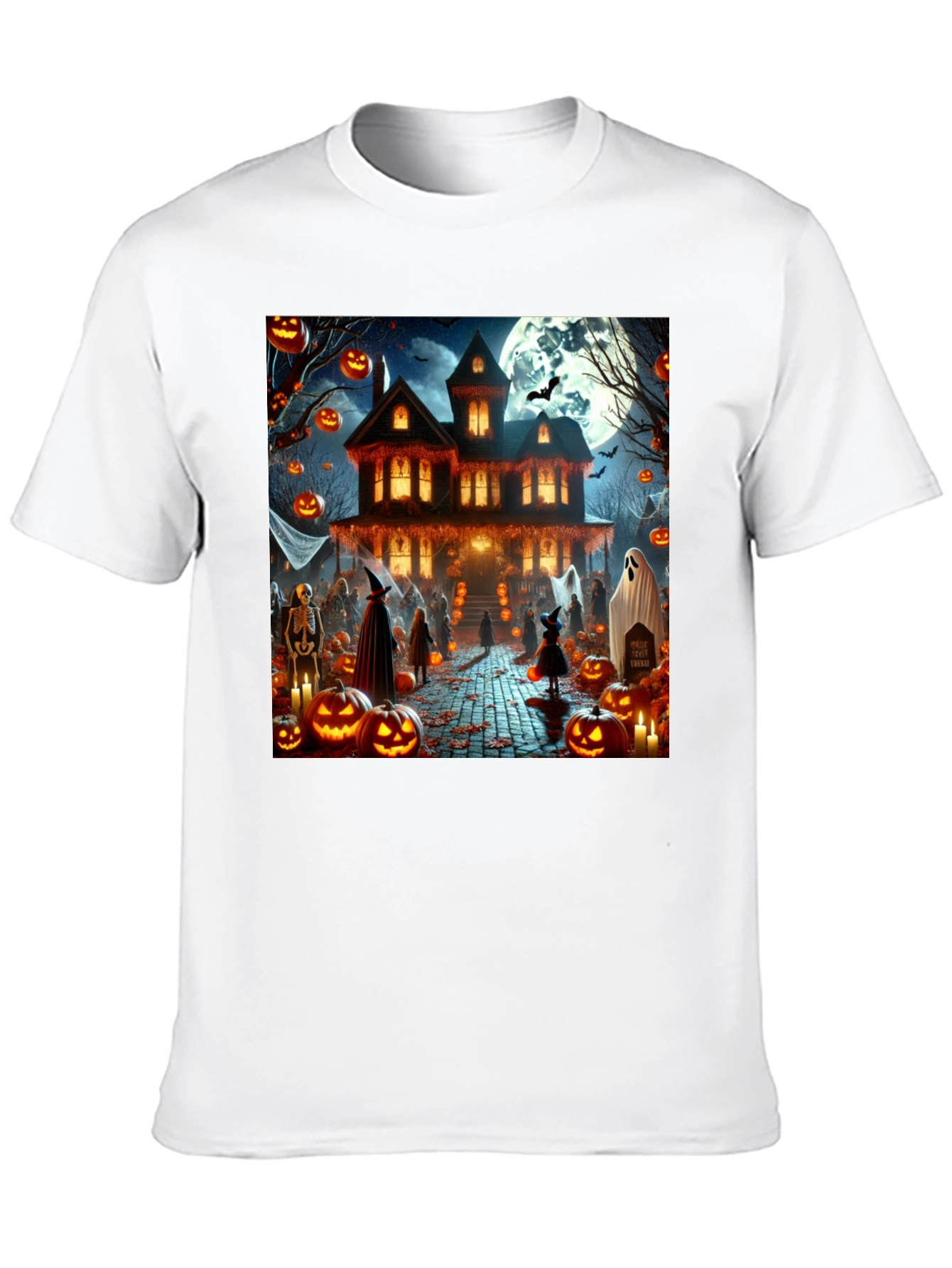 Halloween Haunted House T-Shirt