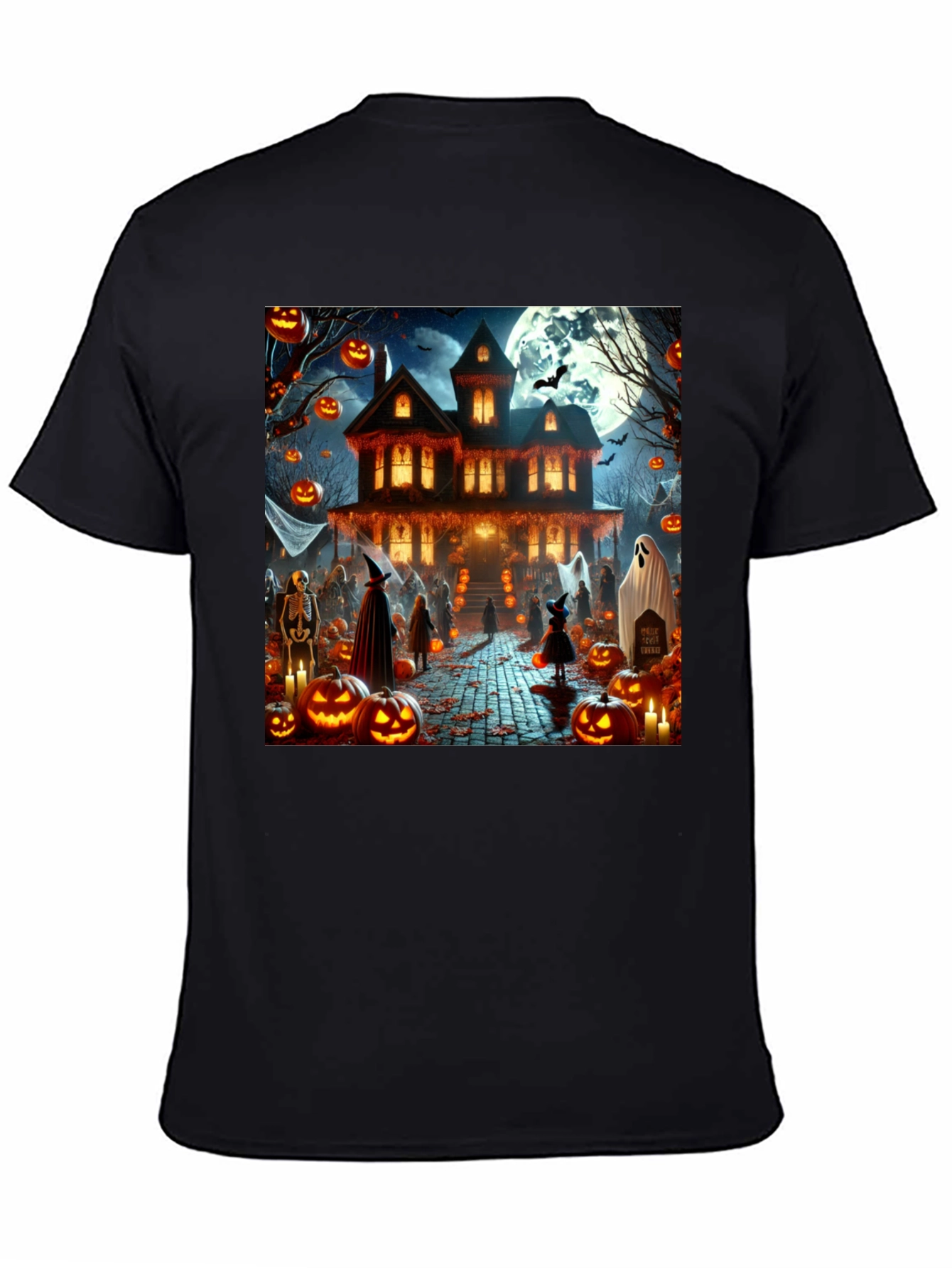 Halloween Haunted House T-Shirt