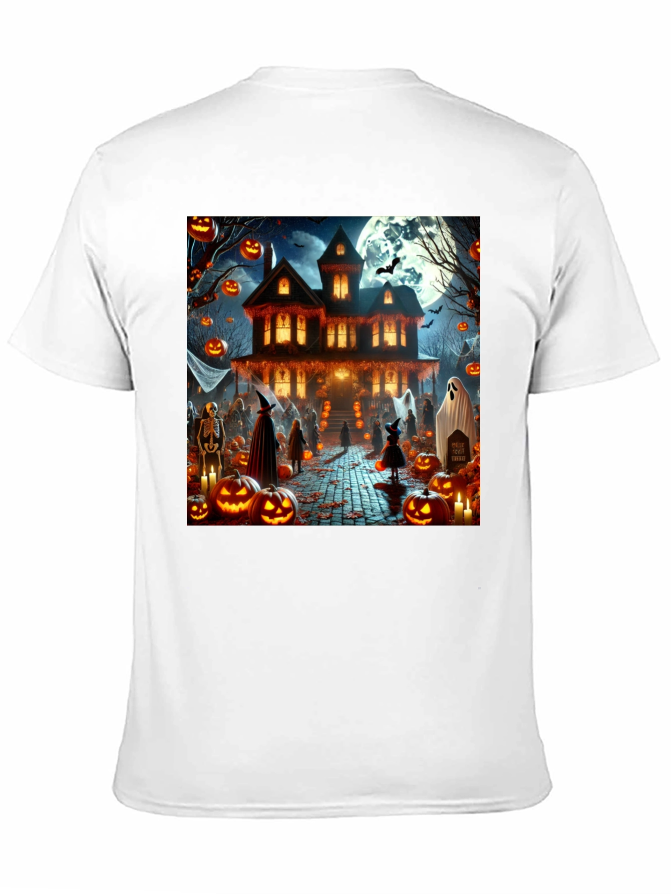 Halloween Haunted House T-Shirt