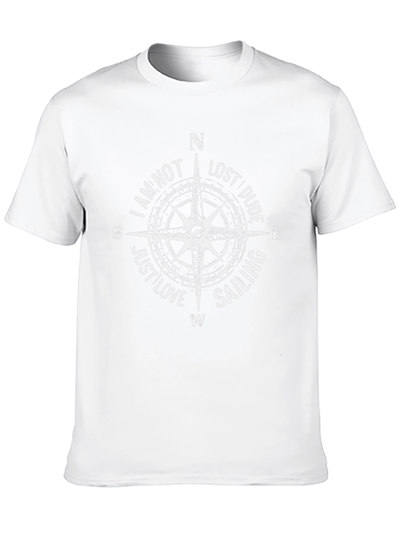 I am Not Lost Dude Sailing Graphic T-Shirt