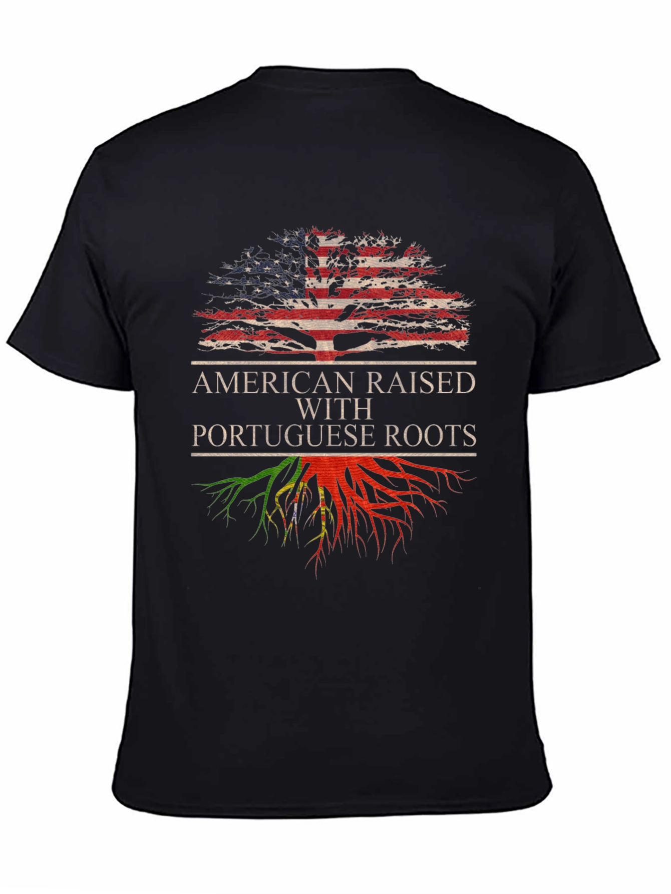 American Raised with Portuguese Roots T-Shirt