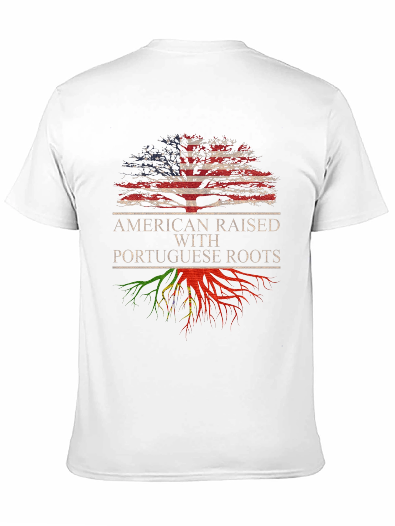 American Raised with Portuguese Roots T-Shirt