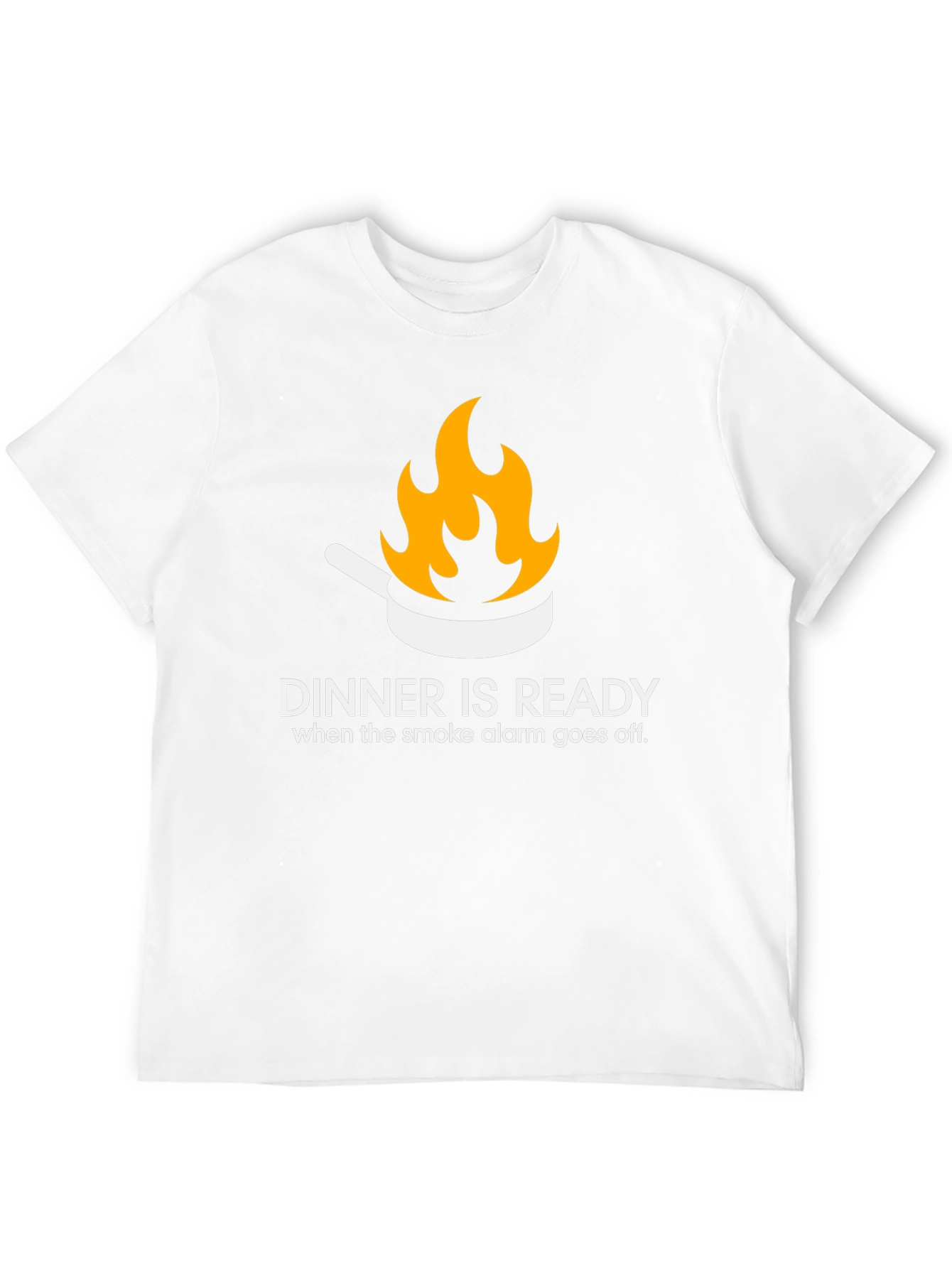 Dinner is Ready Funny Graphic T-Shirt