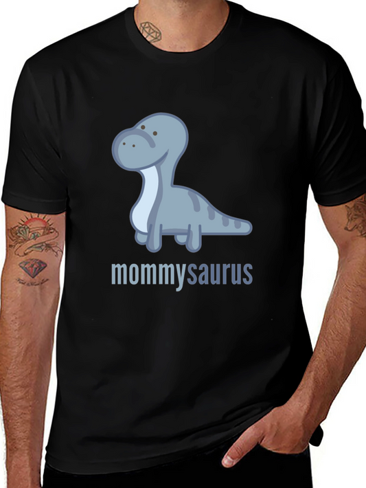 Mommysaurus Dinosaur Graphic T-Shirt