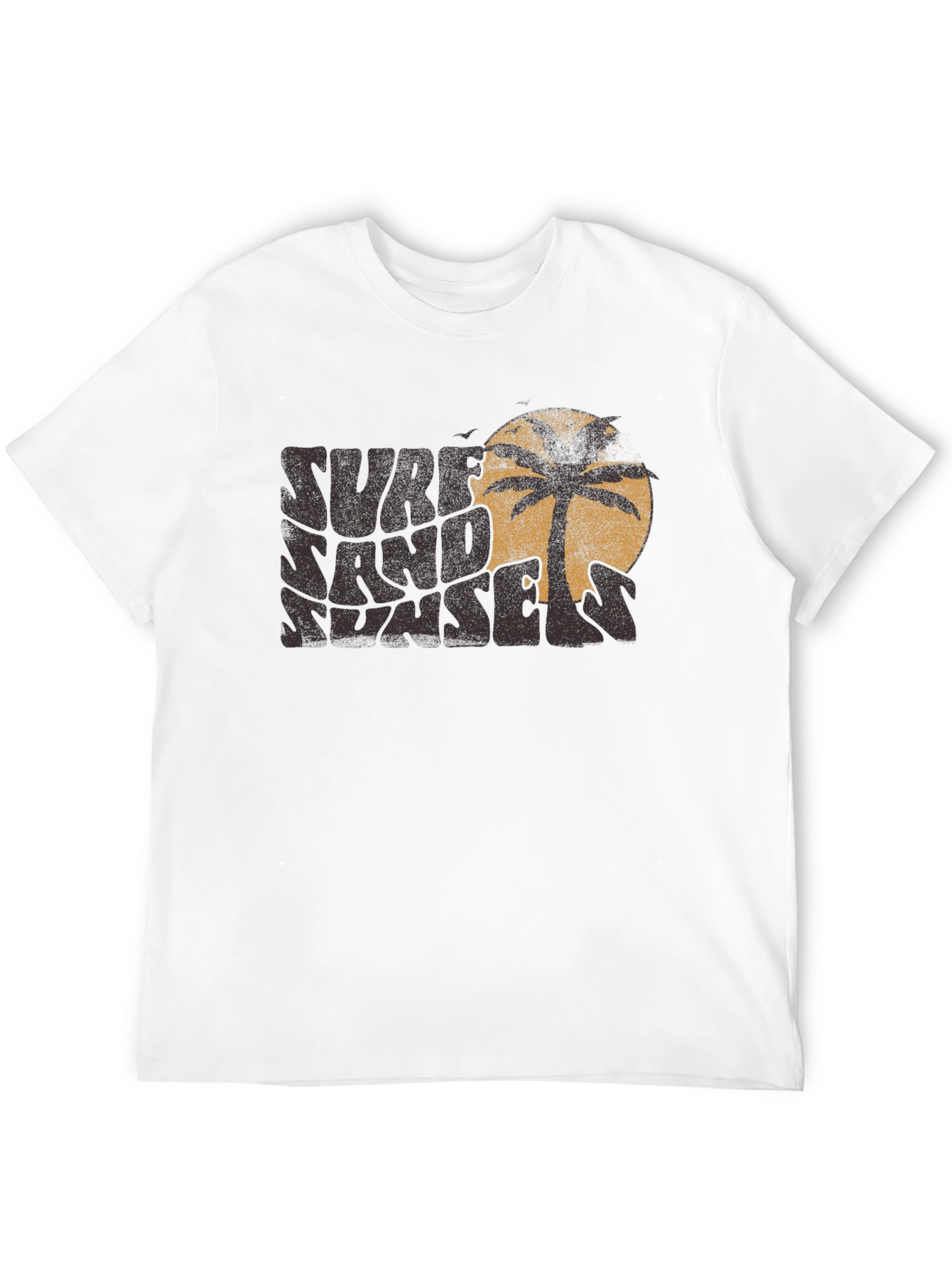 Surf Sand Sunset Graphic T-Shirt