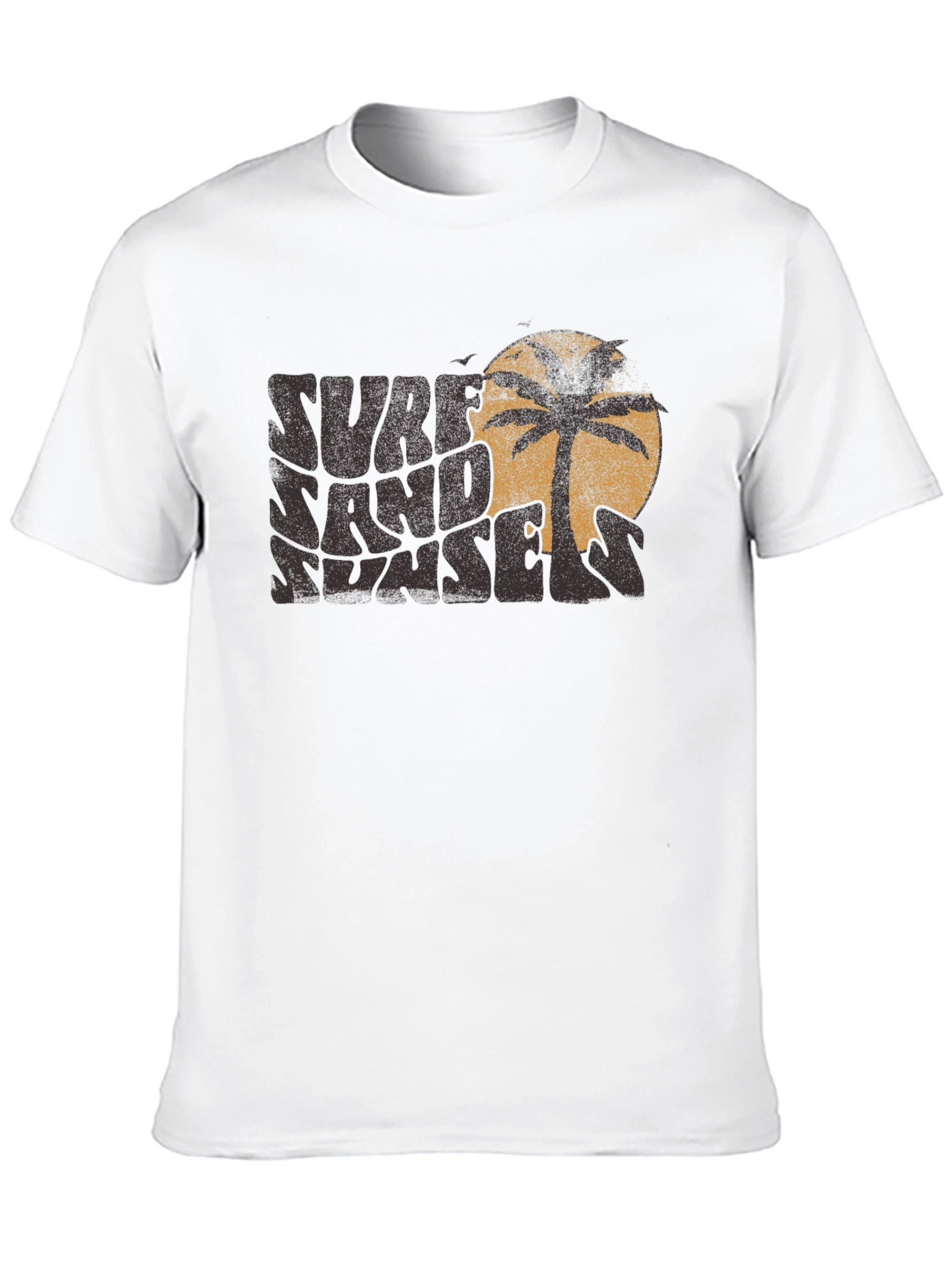 Surf Sand Sunset Graphic T-Shirt