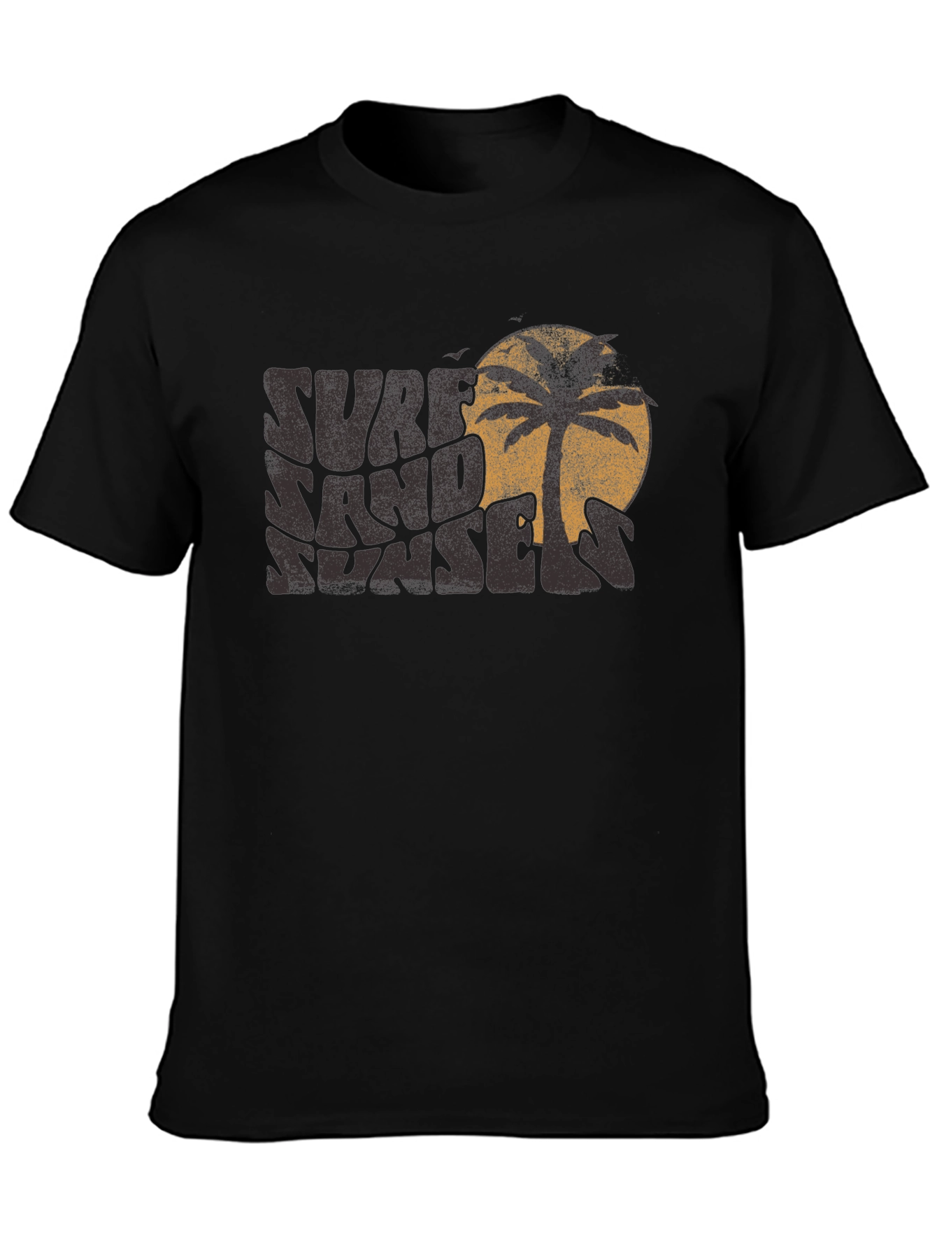 Surf Sand Sunset Graphic T-Shirt