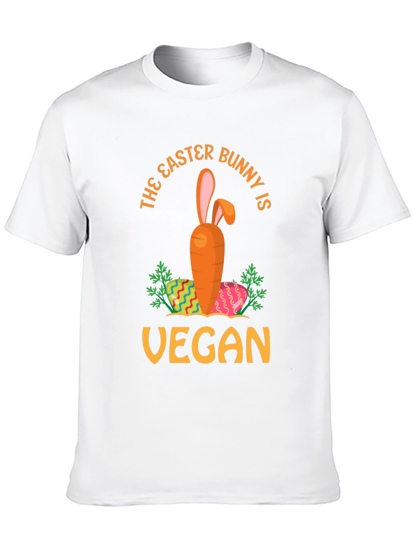 Vegan Easter Bunny Carrot T-Shirt