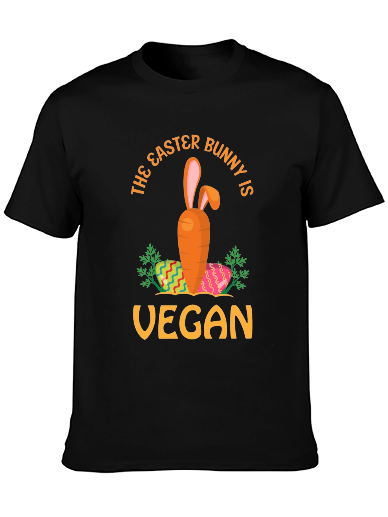 Vegan Easter Bunny Carrot T-Shirt