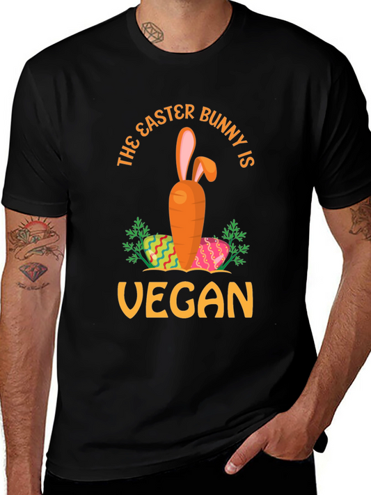 Vegan Easter Bunny Carrot T-Shirt