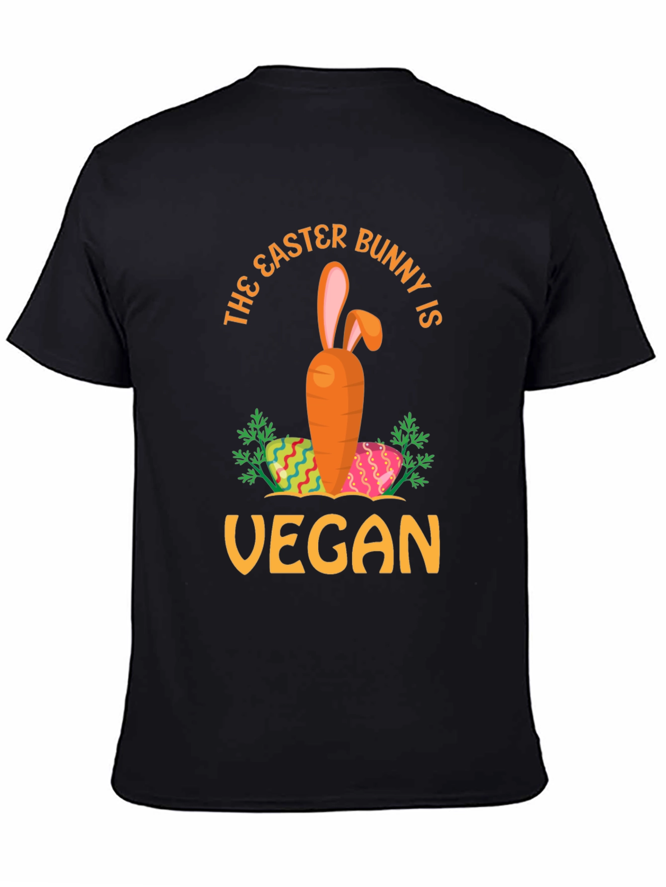 Vegan Easter Bunny Carrot T-Shirt