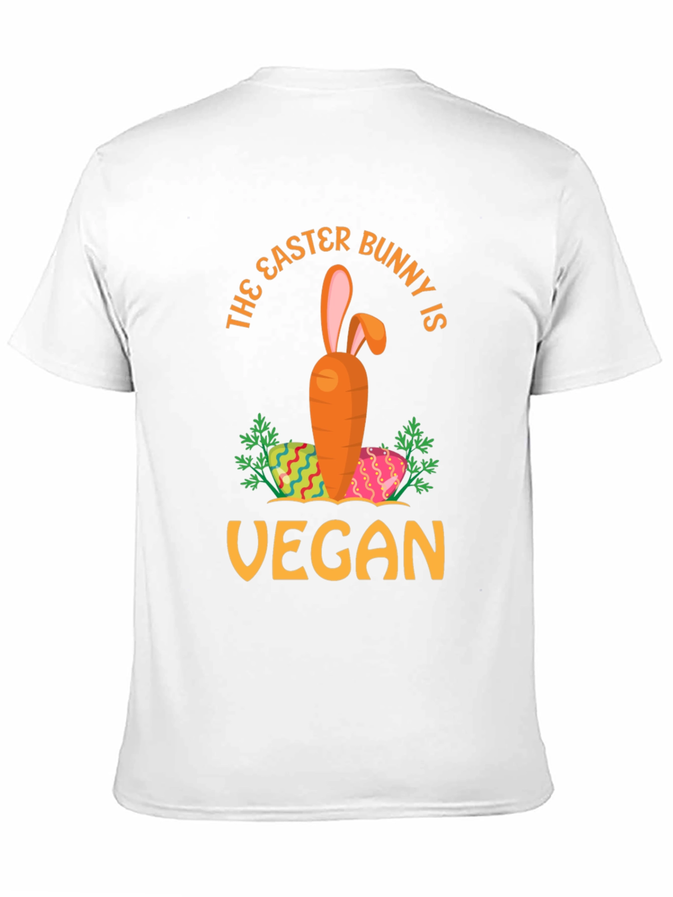 Vegan Easter Bunny Carrot T-Shirt