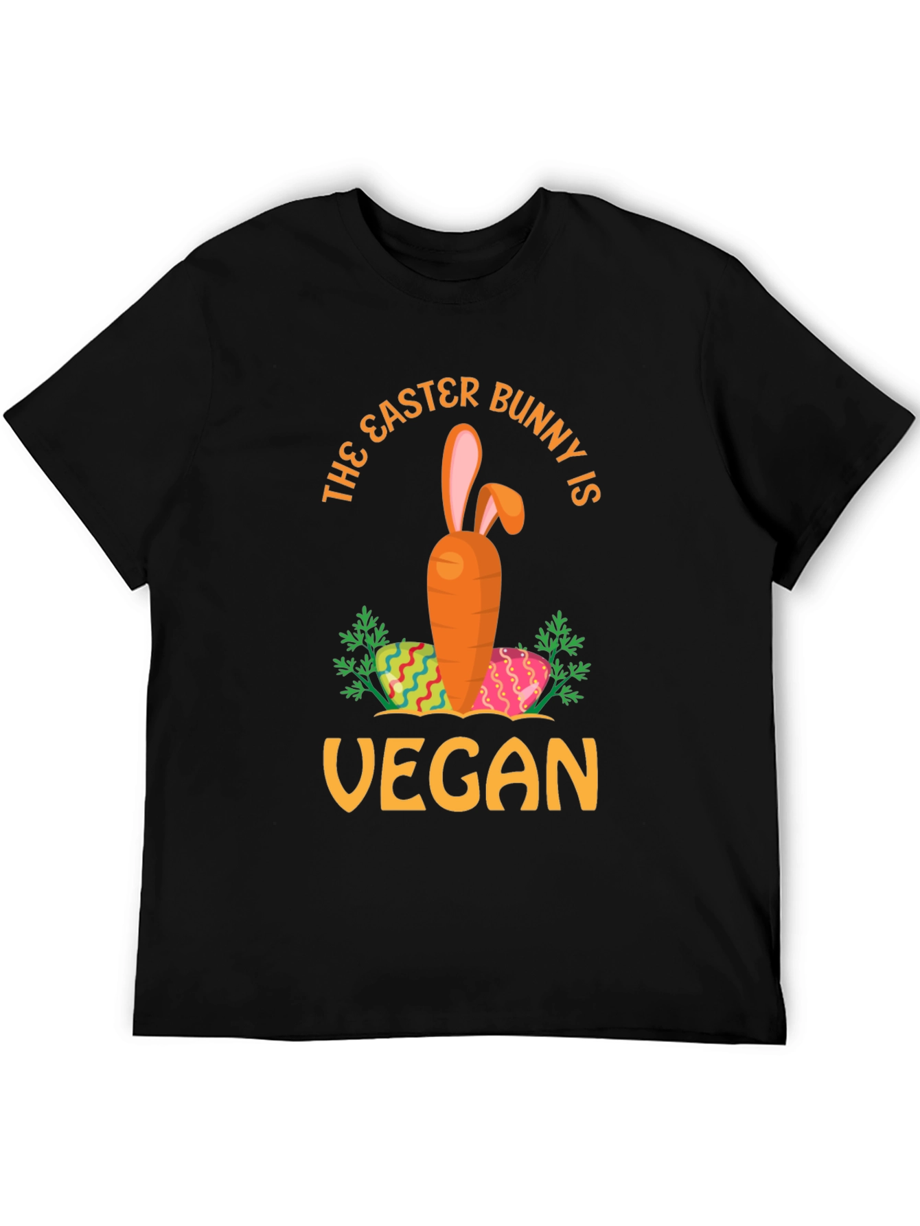 Vegan Easter Bunny Carrot T-Shirt