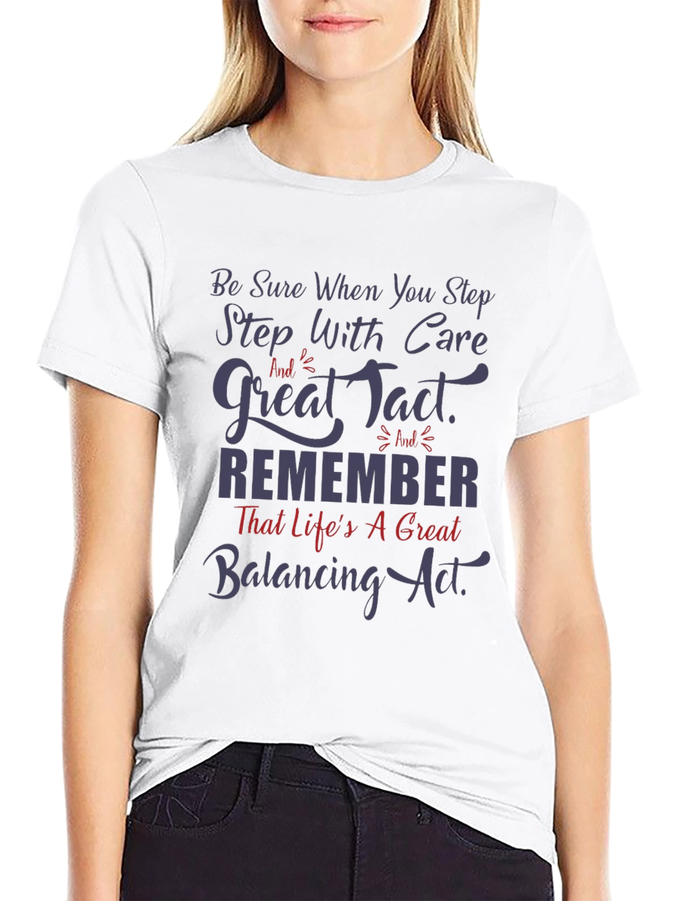 Lifes a Balancing Act Graphic Tee