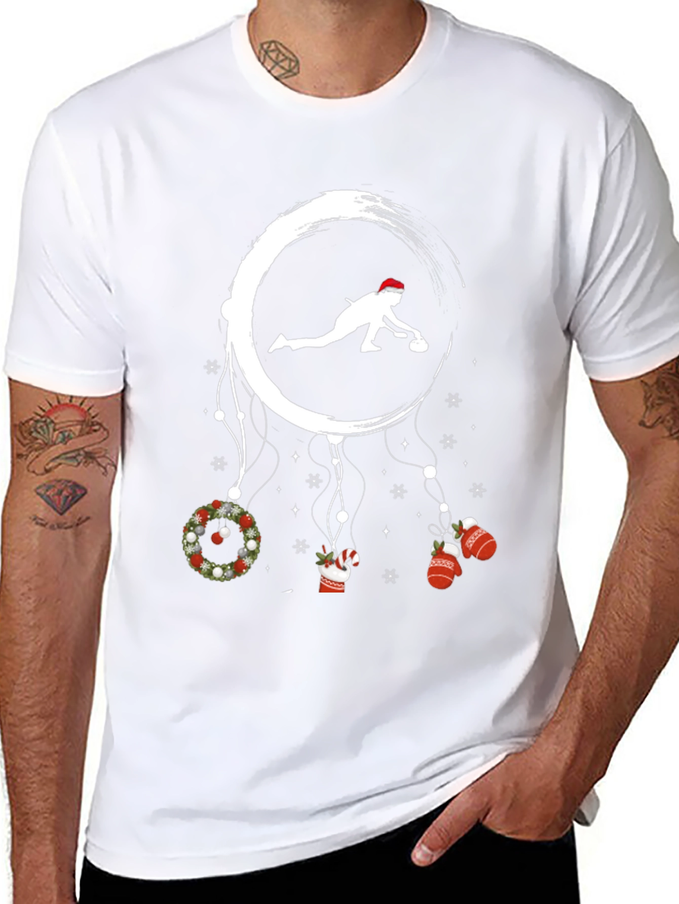 Holiday Curling T-Shirt