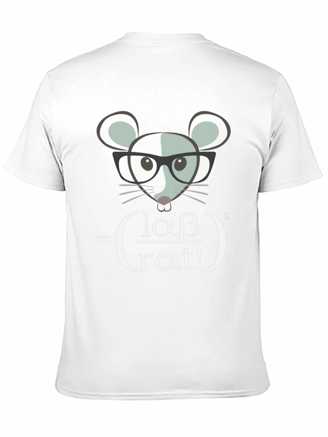 Smart Rat Equation Graphic T-Shirt