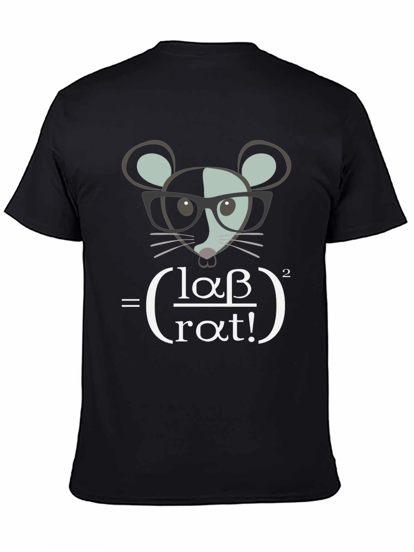 Smart Rat Equation Graphic T-Shirt