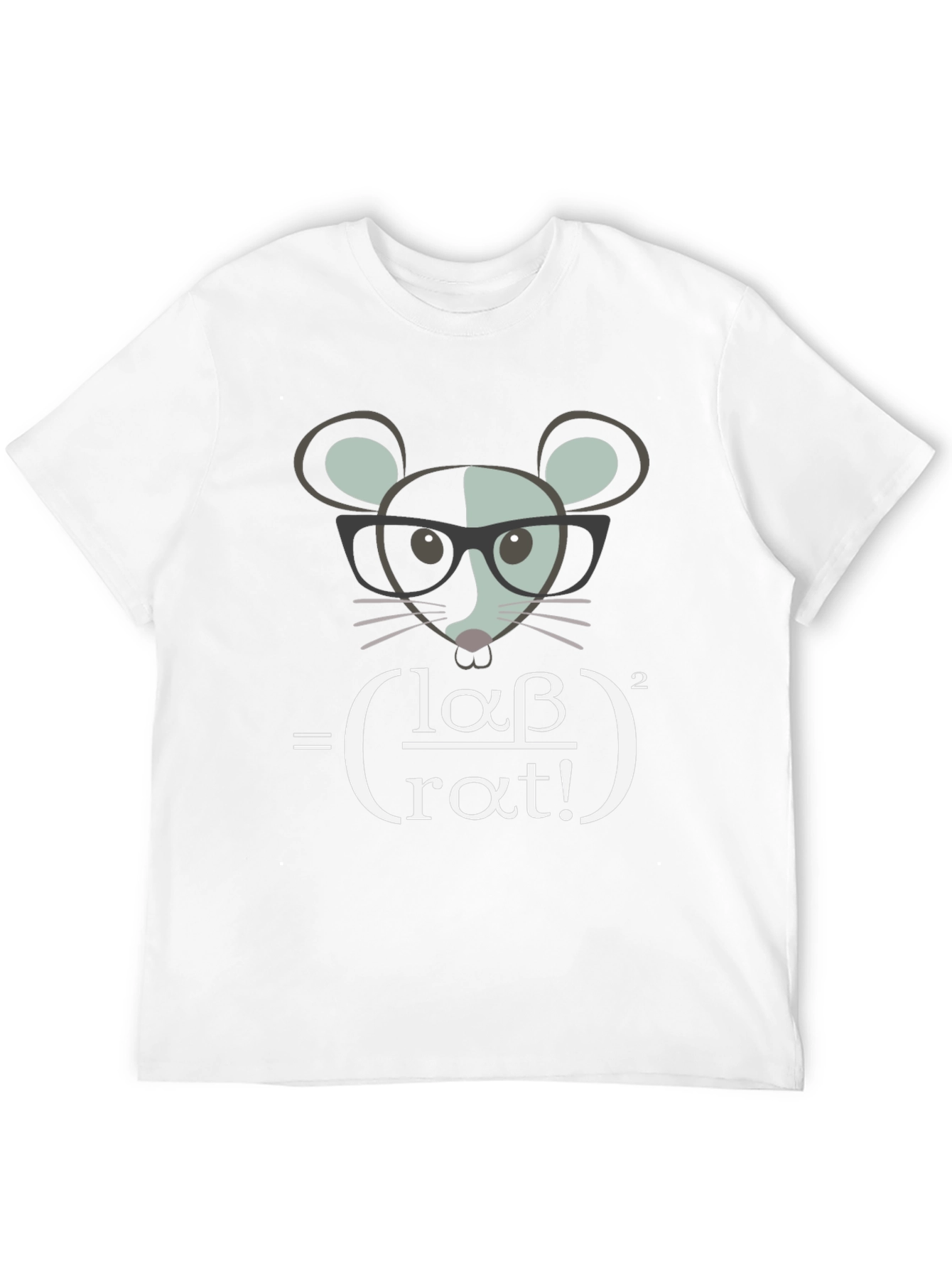 Smart Rat Equation Graphic T-Shirt