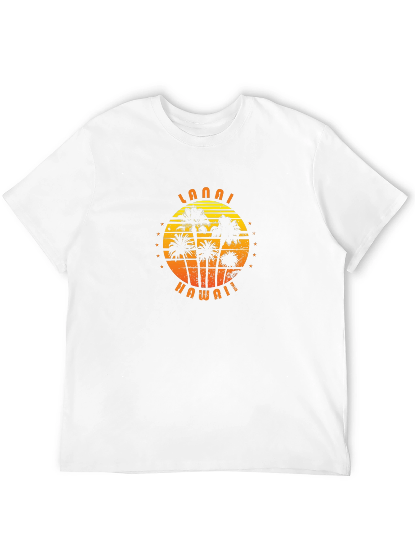 Lanai Hawaii Palm Tree T-Shirt