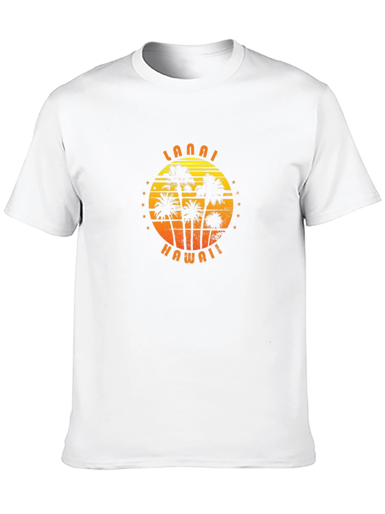 Lanai Hawaii Palm Tree T-Shirt