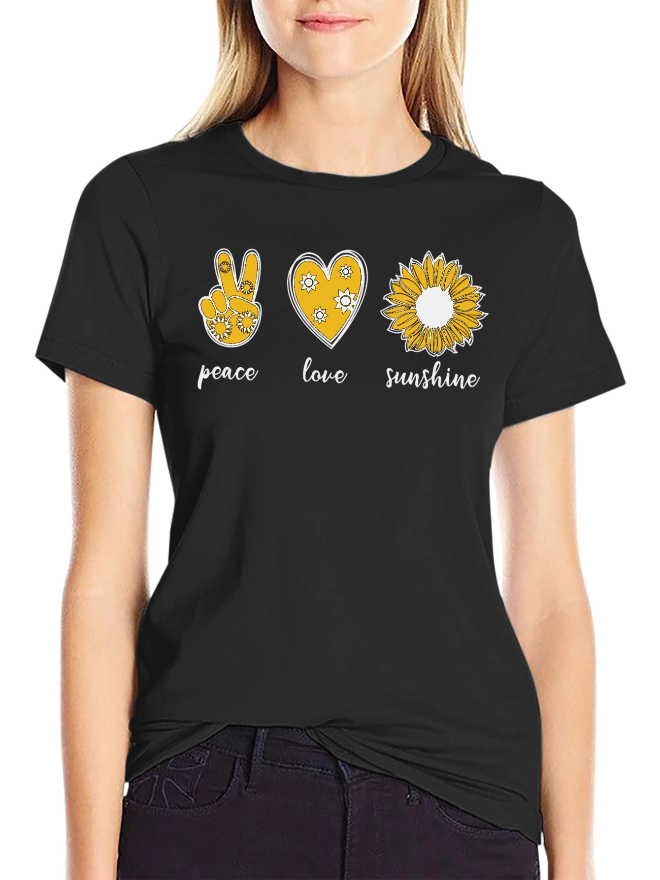 Peace Love Sunshine Graphic Tee