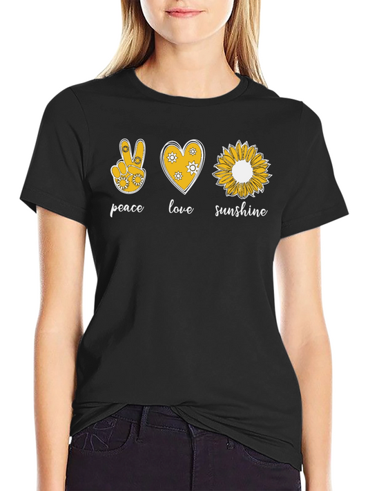 Peace Love Sunshine Graphic Tee
