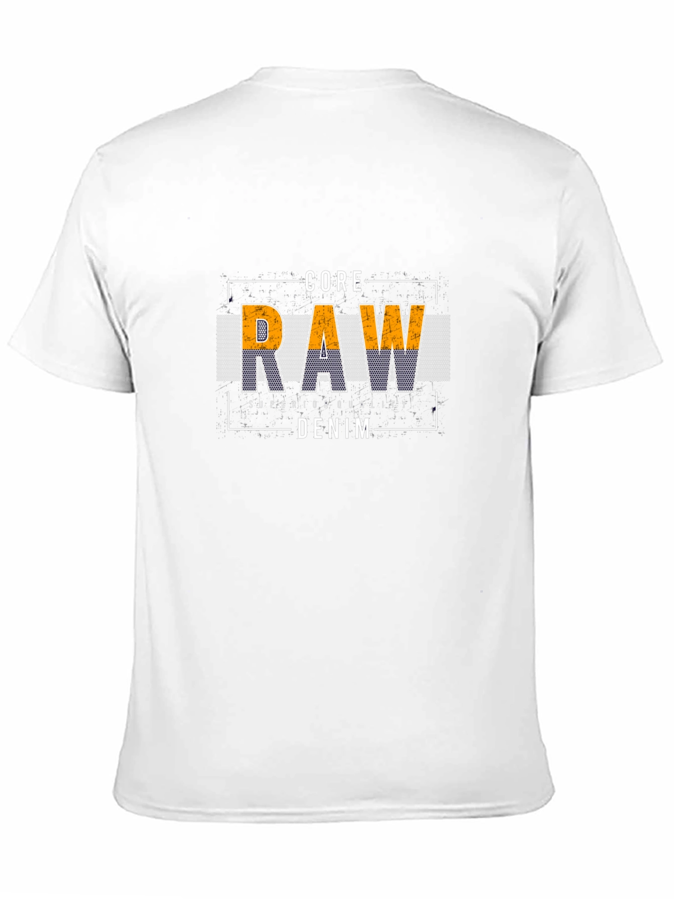 Core Raw Denim Graphic T-Shirt