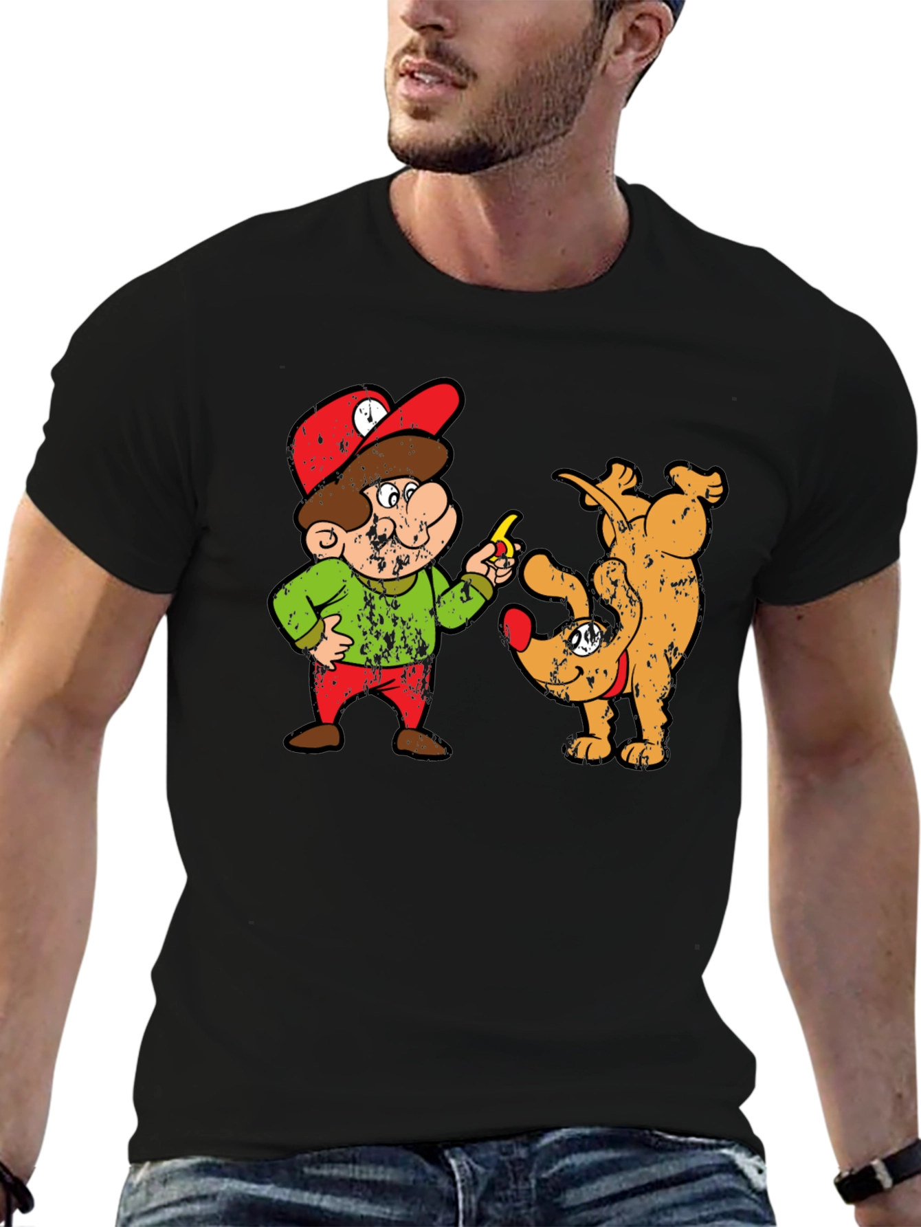 Funny Cartoon Graphic Tee