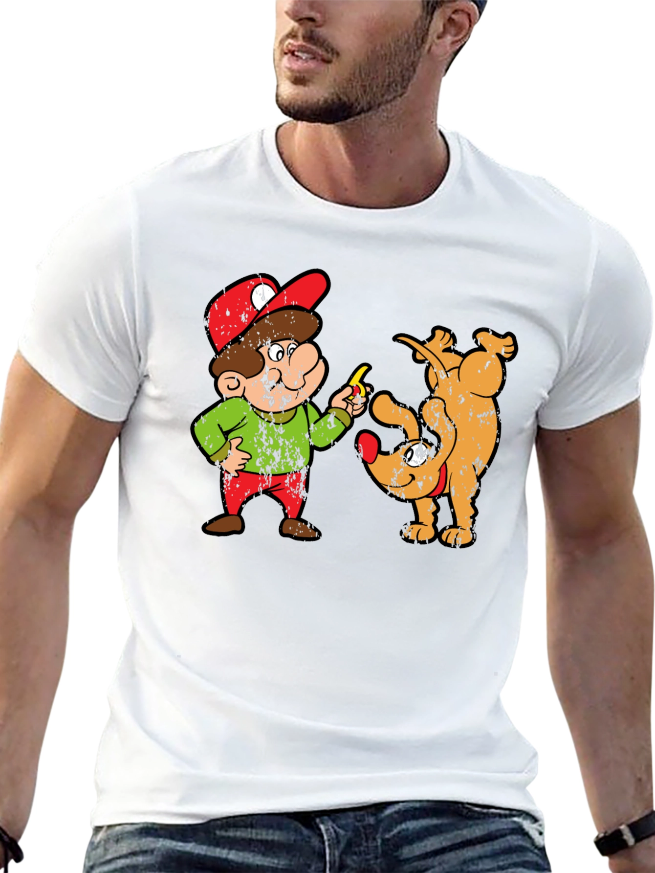 Funny Cartoon Graphic Tee