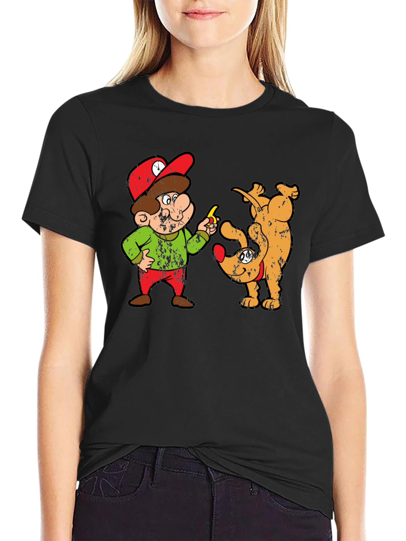 Funny Cartoon Graphic Tee