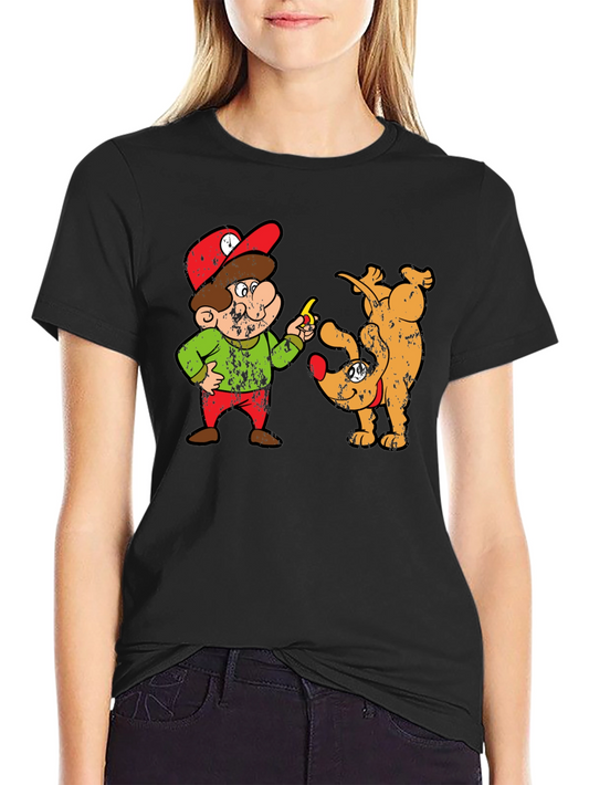 Funny Cartoon Graphic Tee