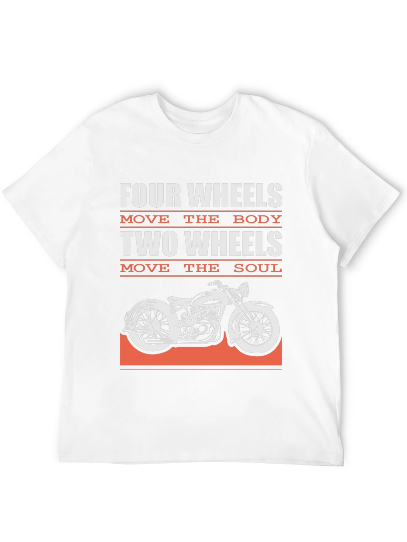 Two Wheels Move the Soul Graphic Tee