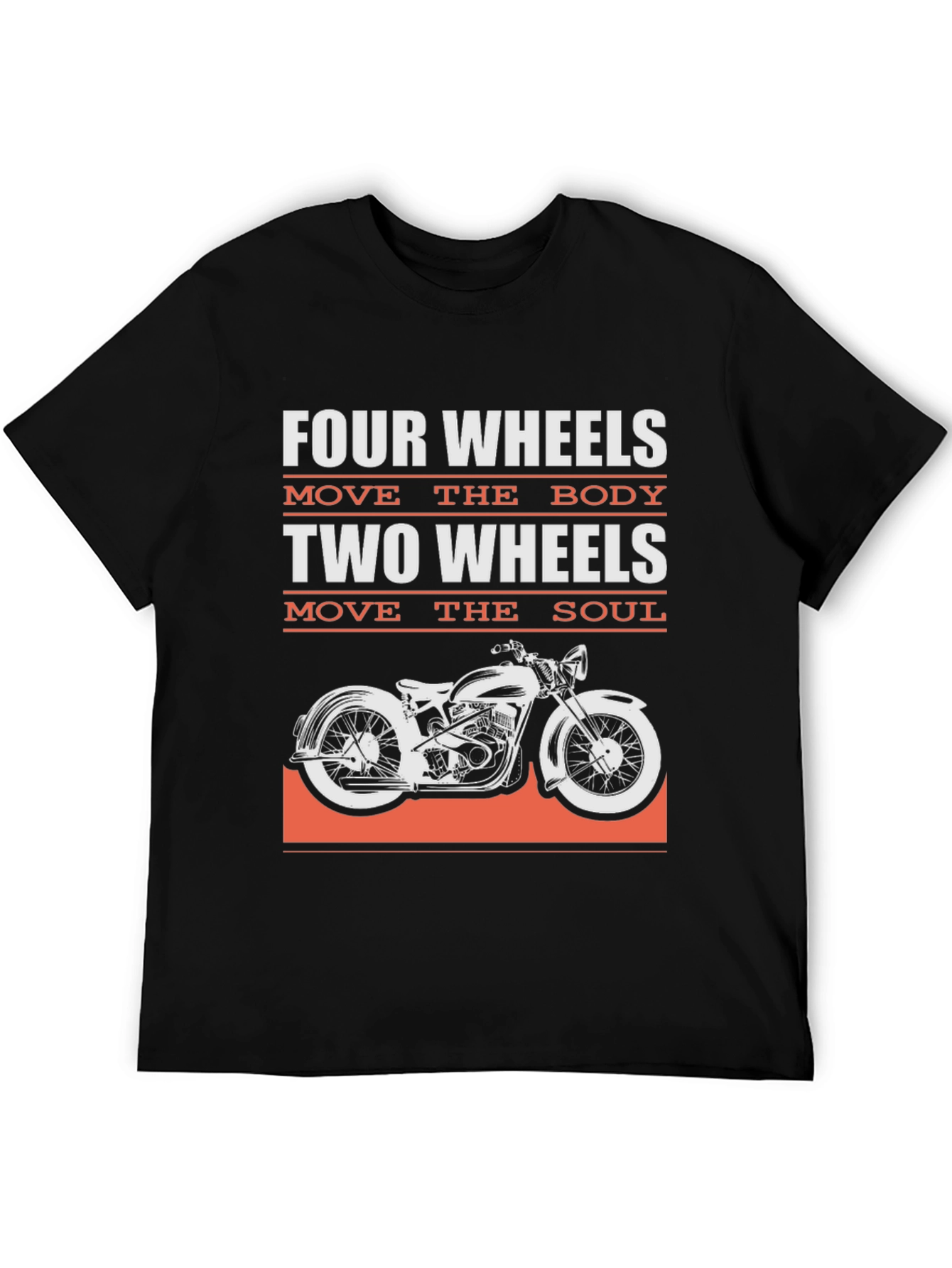 Two Wheels Move the Soul Graphic Tee