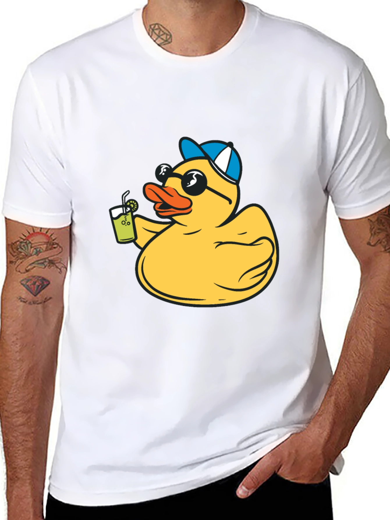 Cool Duck Graphic Tee - Summer Vibes