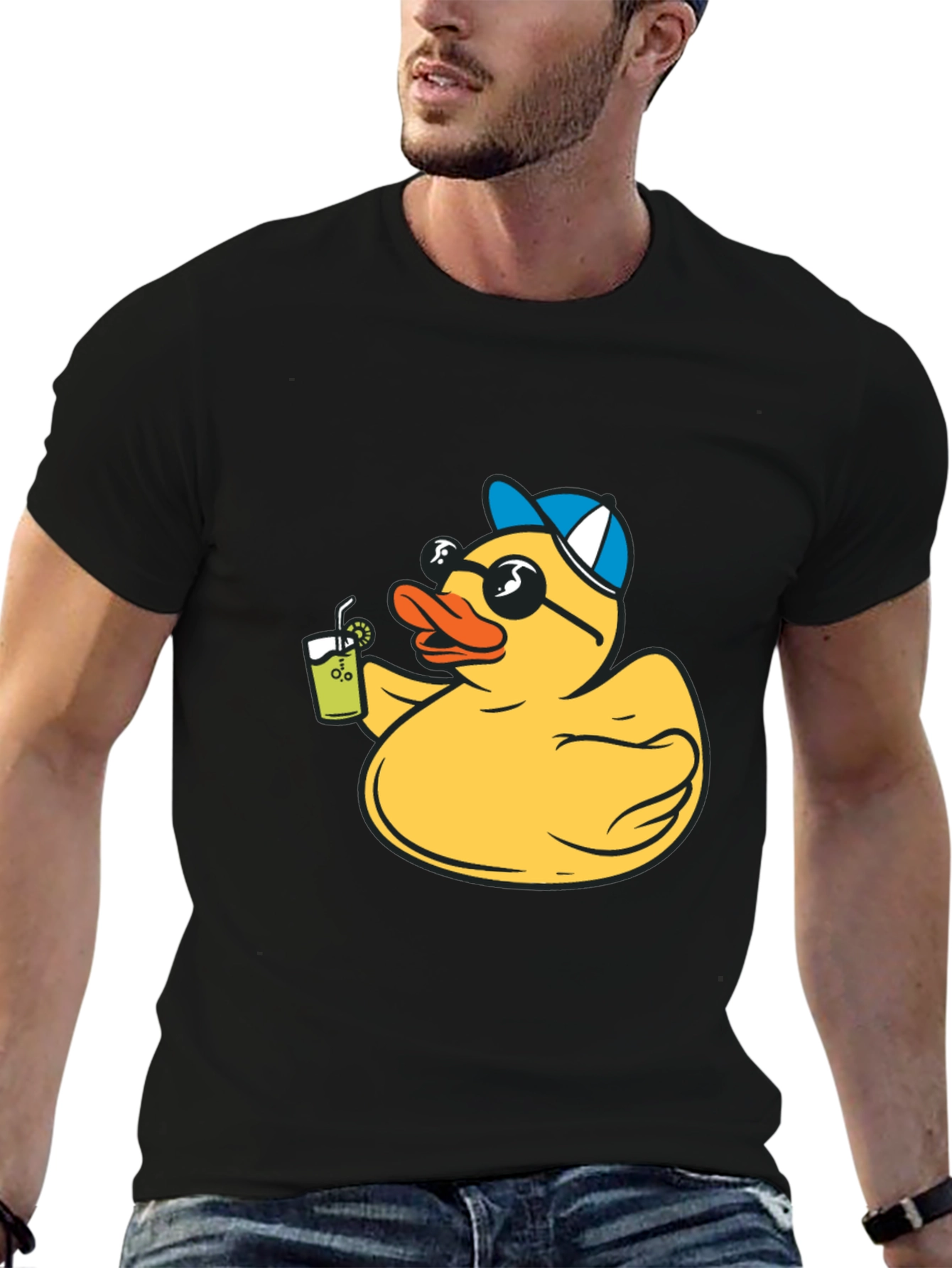 Cool Duck Graphic Tee - Summer Vibes