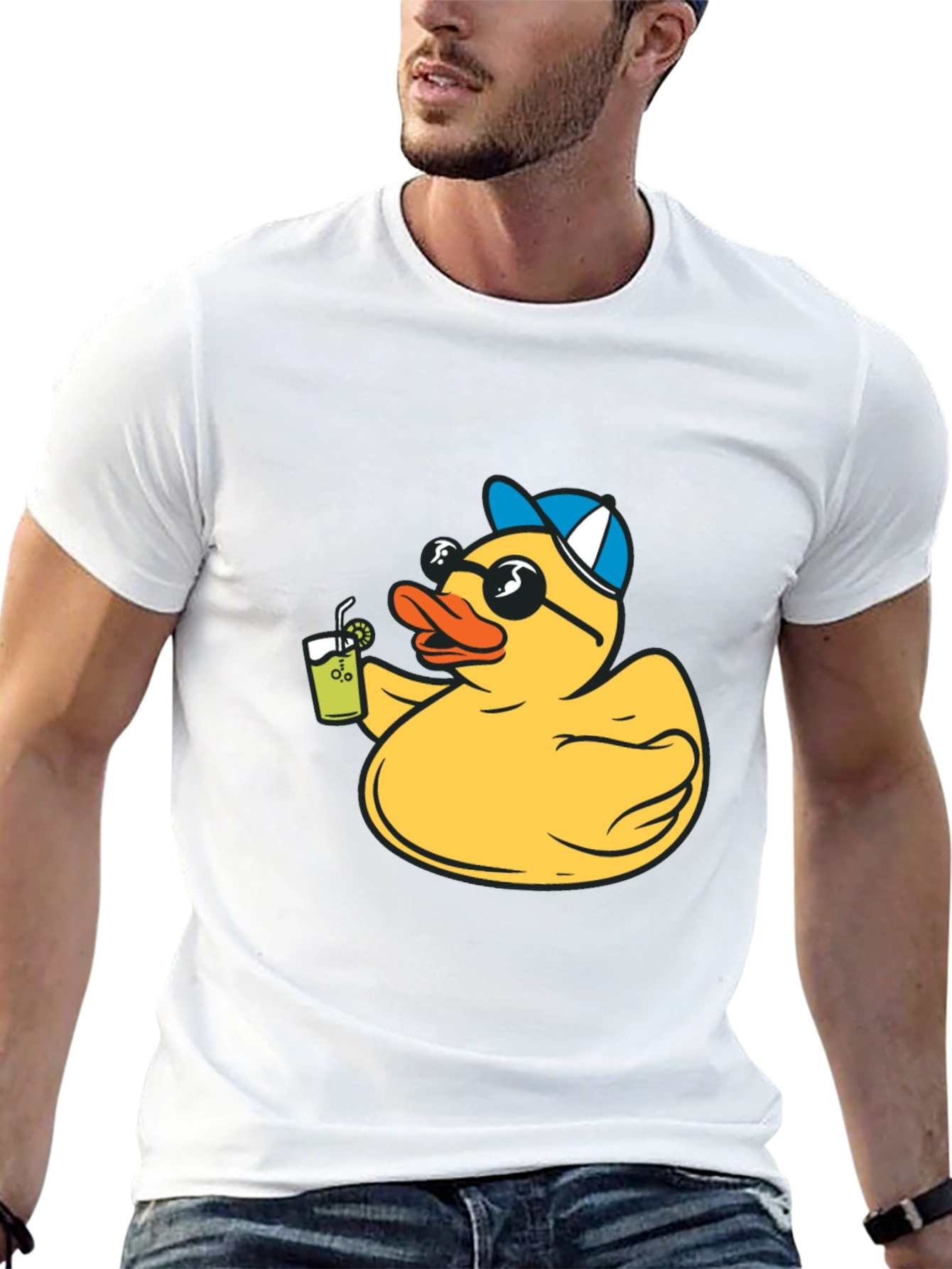 Cool Duck Graphic Tee - Summer Vibes